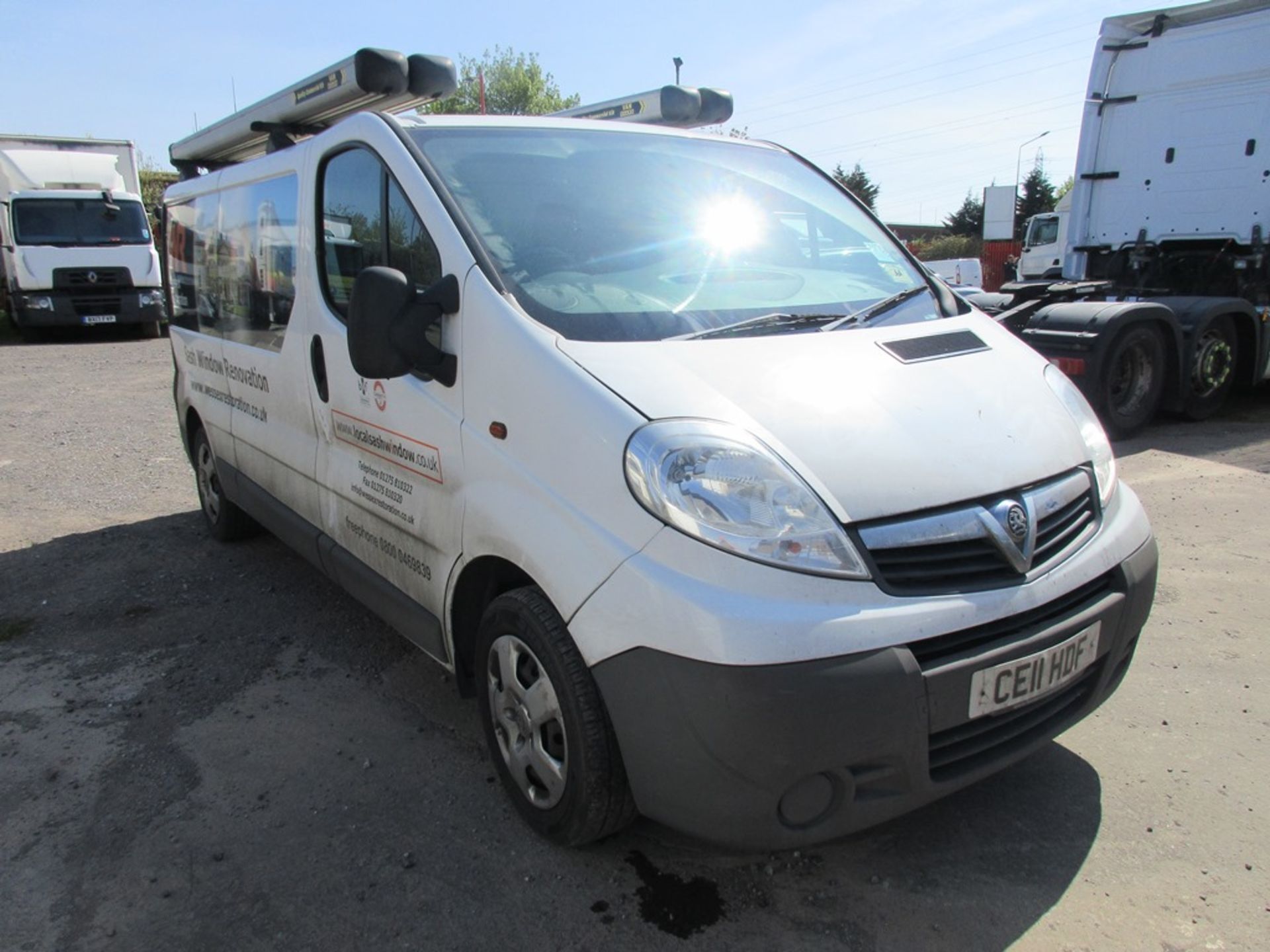 Vauxhall Vivaro 2900 L2H1 2.0Cdti LWB panel van, 114bhp Registration: CE11 HDF Recorded mileage