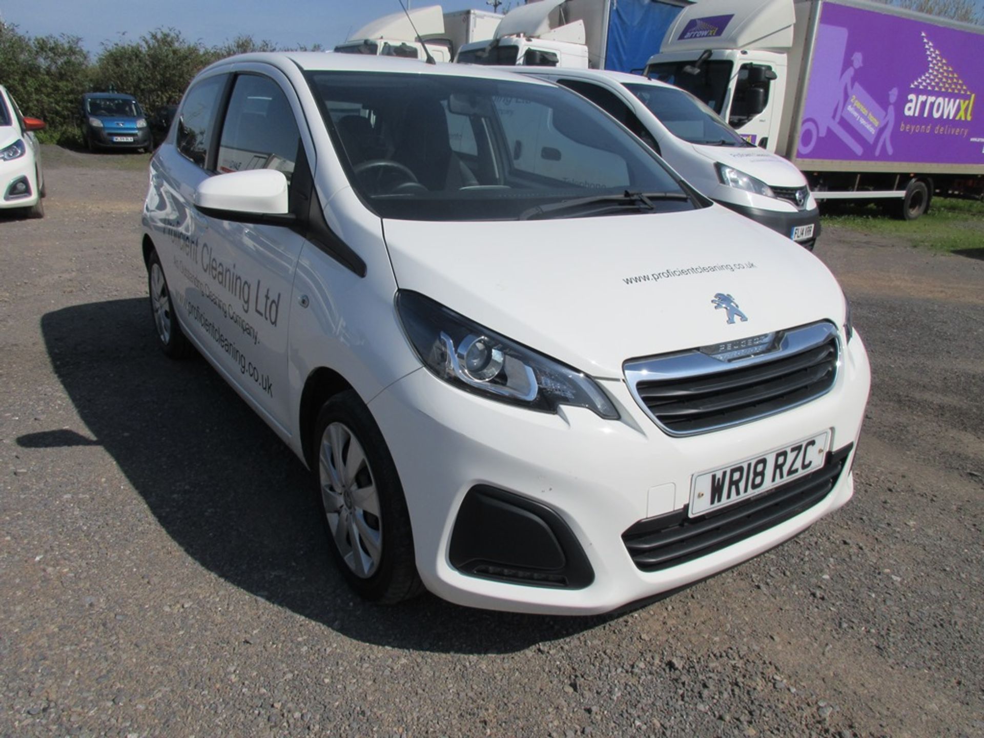 Peugeot 108 Active 1.0Vti petrol hatchback, 71bhp Registration: WR18 RZC Recorded Mileage: 33,446