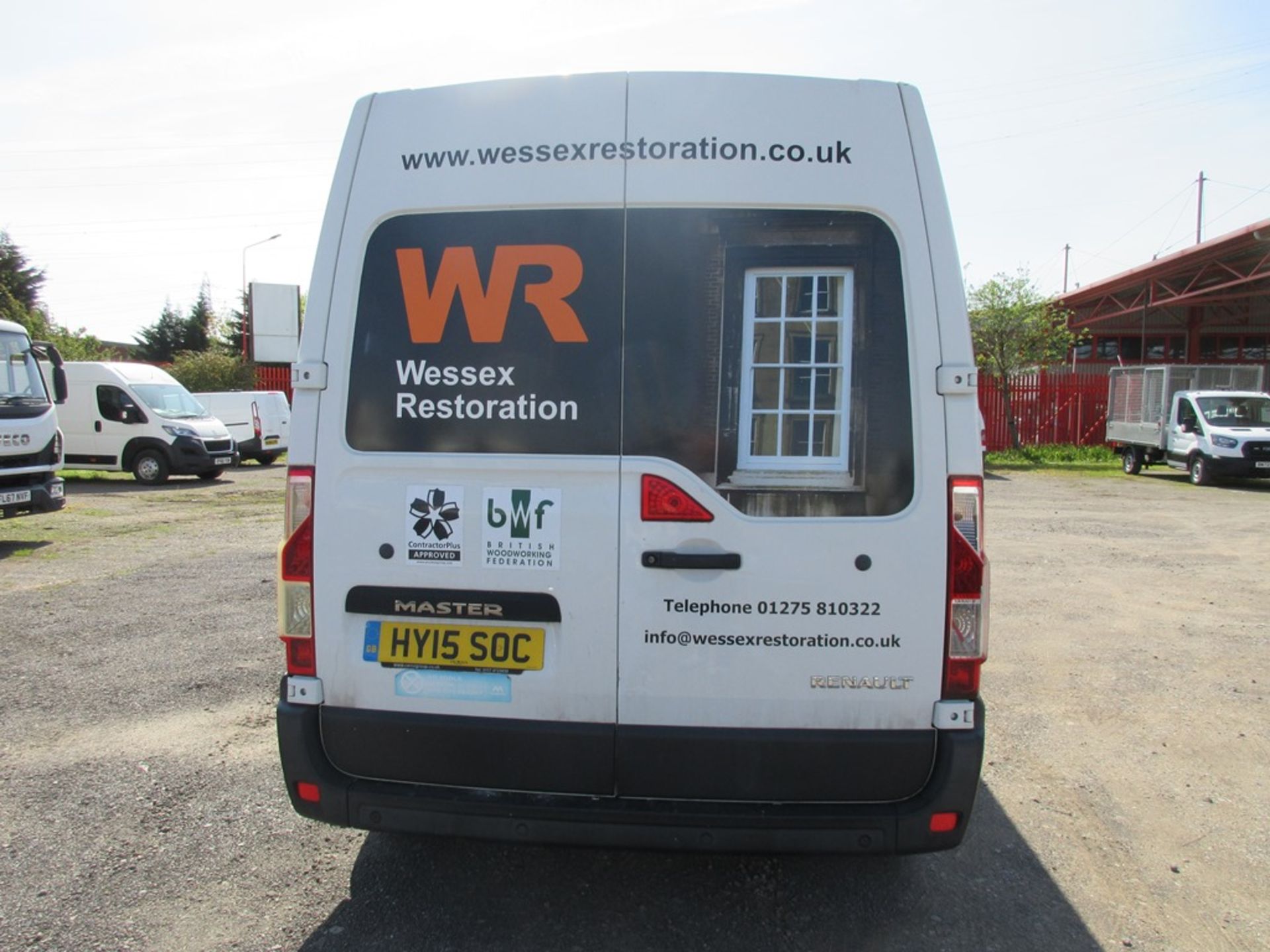 Renault Master LM35 L3H2 Business 2.3Dci LWB medium roof panel van, 109bhp Registration: HY15 SOC - Image 6 of 14