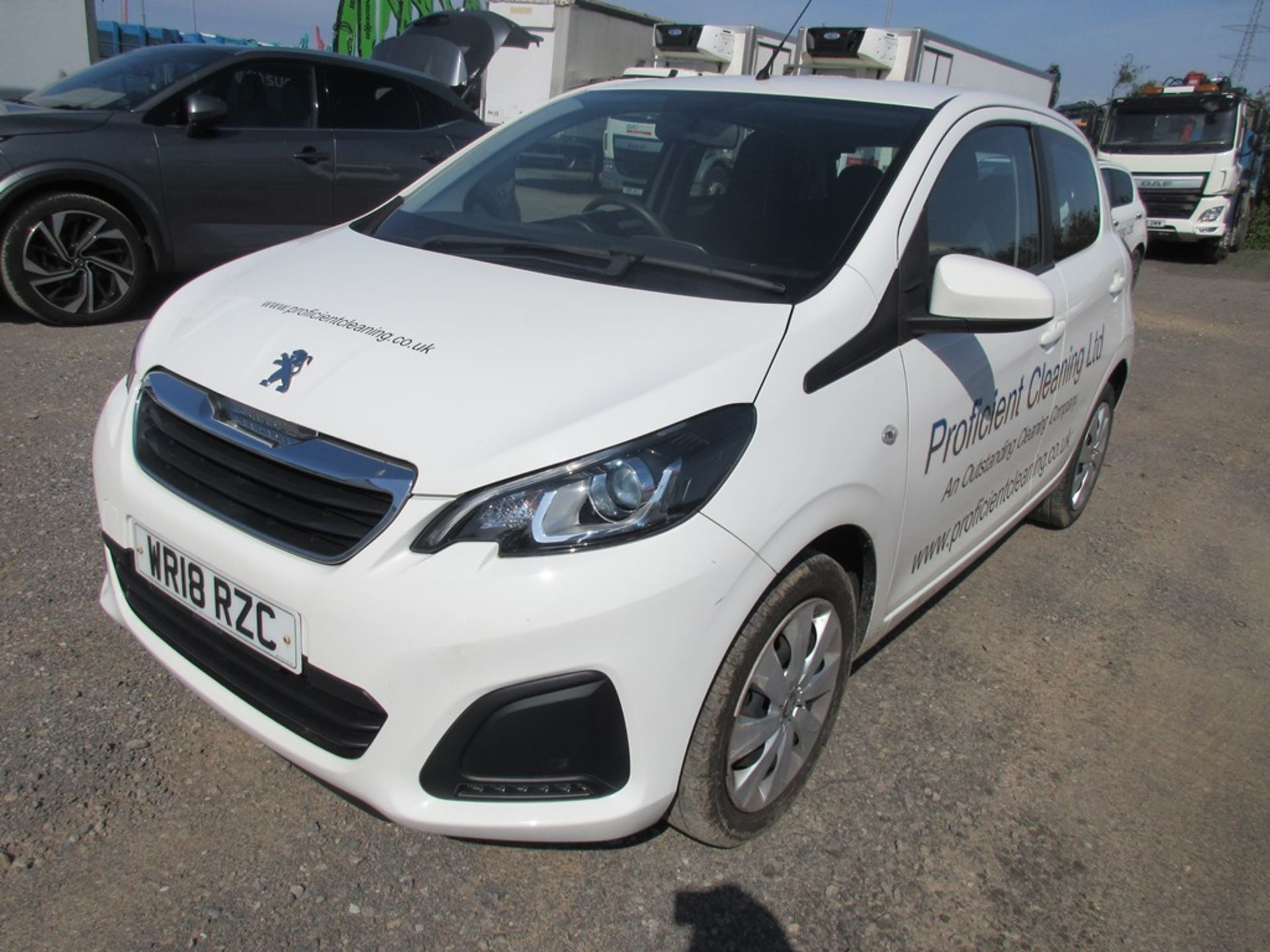 Peugeot 108 Active 1.0Vti petrol hatchback, 71bhp Registration: WR18 RZC Recorded Mileage: 33,446 - Image 2 of 16