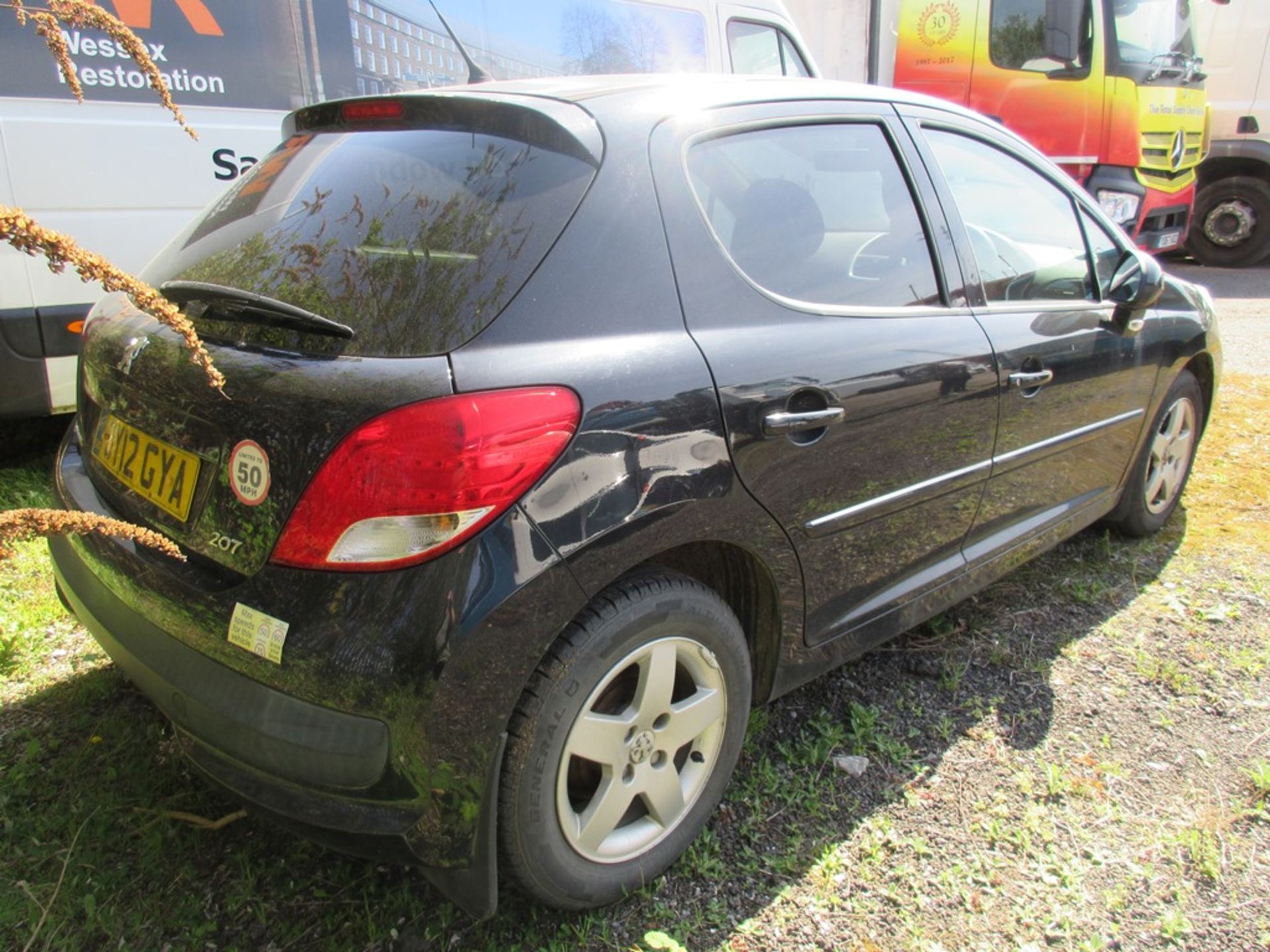 Peugeot 207 Sportium 1.4 petrol 5dr hatchback, 74bhp Registration: OY12 GYA Recorded Mileage: - Image 4 of 13