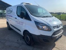 Ford Transit Custom 270 Eco-Tech refrigerated panel van, registration plate EX15TKC