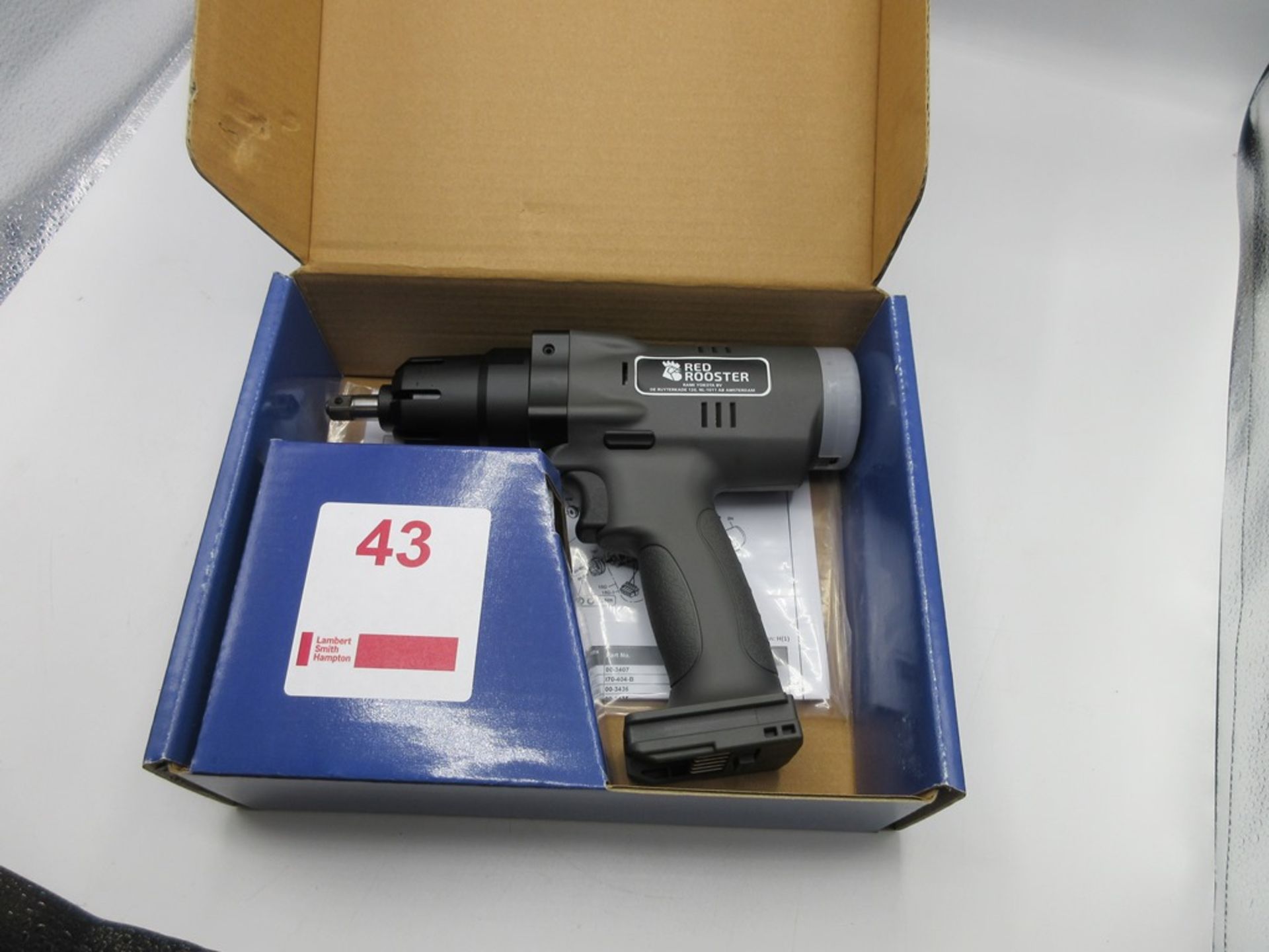 Red Rooster Cordless Impulse Wrench, Model RRI-BIM35T, no battery - unused