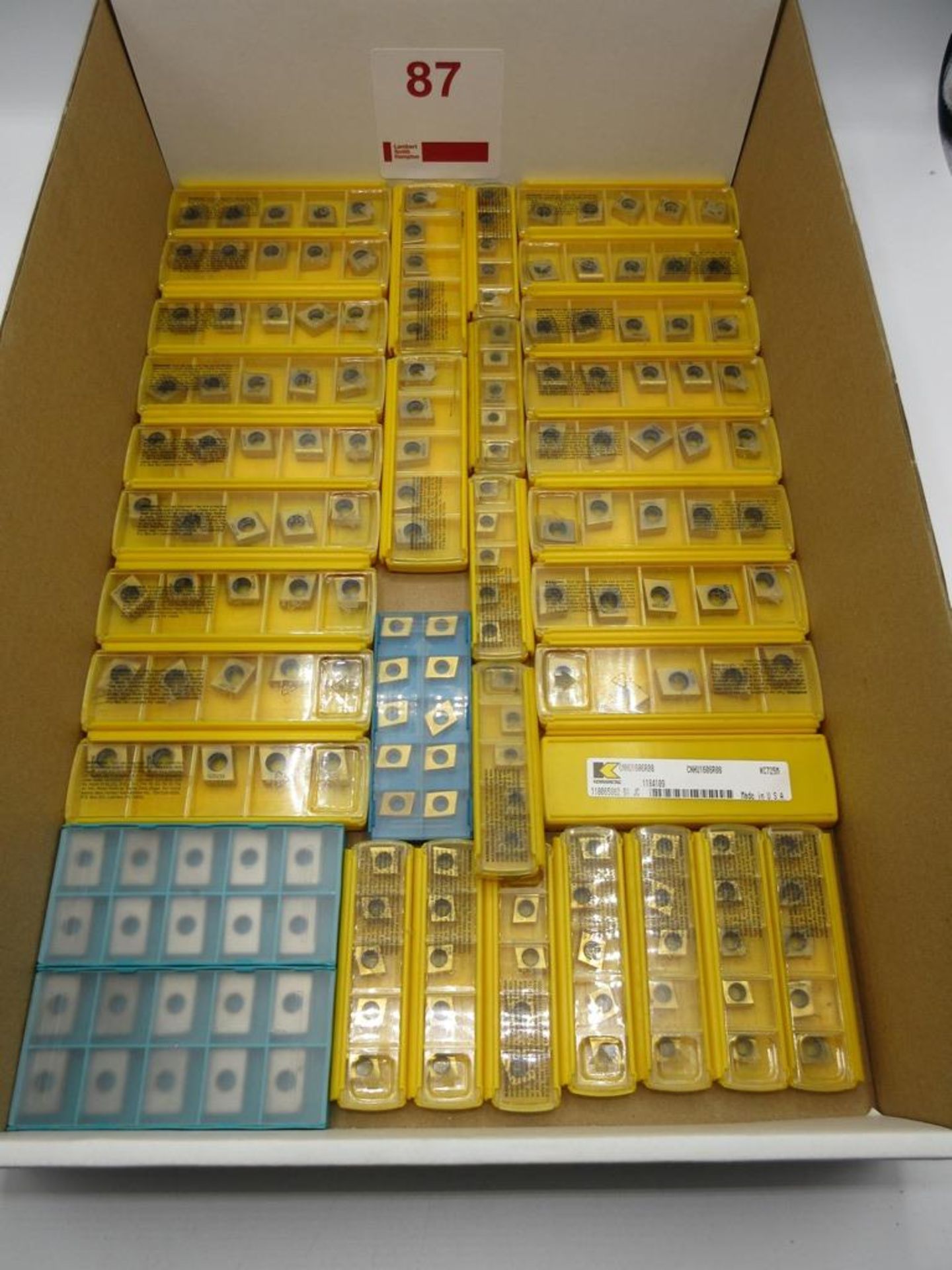 Quantity of Carbide Inserts, unused