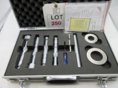 Dasqua bore gauge set 20mm to 50mm with setting rings