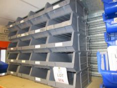 Twenty Storage bins 20cm x30cm x 12cm high