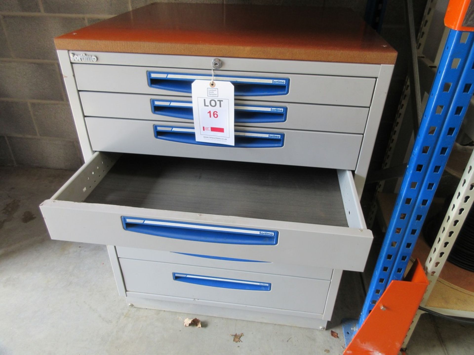 Sortimo 8 Drawer Tool Cabinet: W76cm x H100cm x D71cm - Bild 2 aus 3