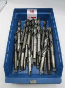 Quantity of 2MT HSS Drills