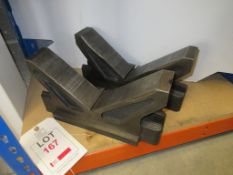 Pair of Large Vee Blocks 11.5" Across The Mouth