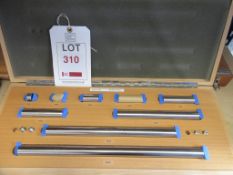 Opus metric length bar set 10mm to 1210mm grade 1