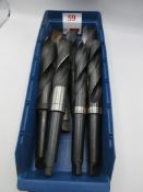 Quantity of 4MT HSS Drills