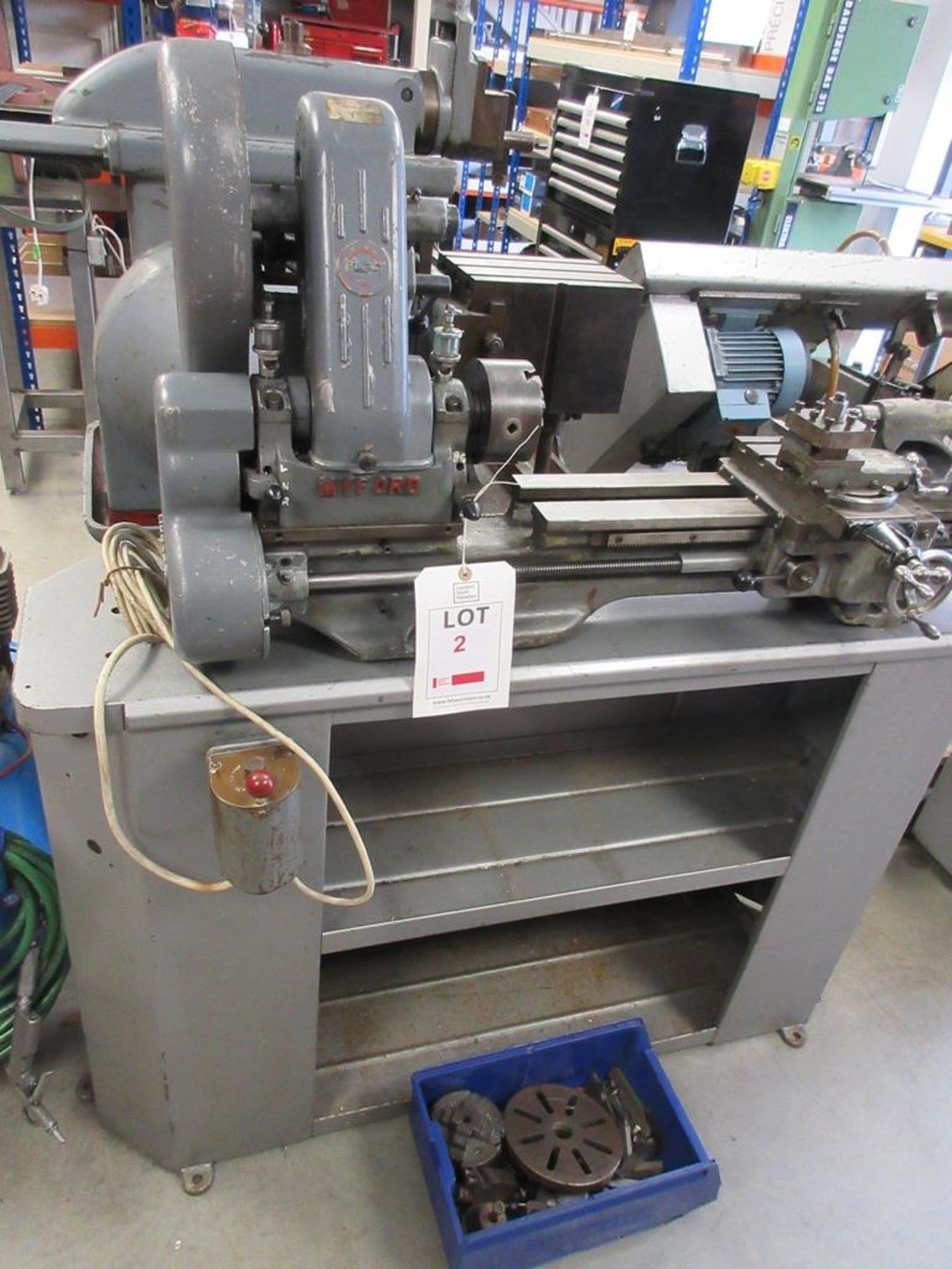 Myford Lathe ML7 240V 3 Jaw, 4 Jaw & Faceplate