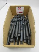 Quantity of 2MT HSS Drills, unused