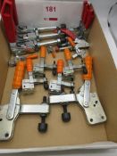 Box of Toggle clamps