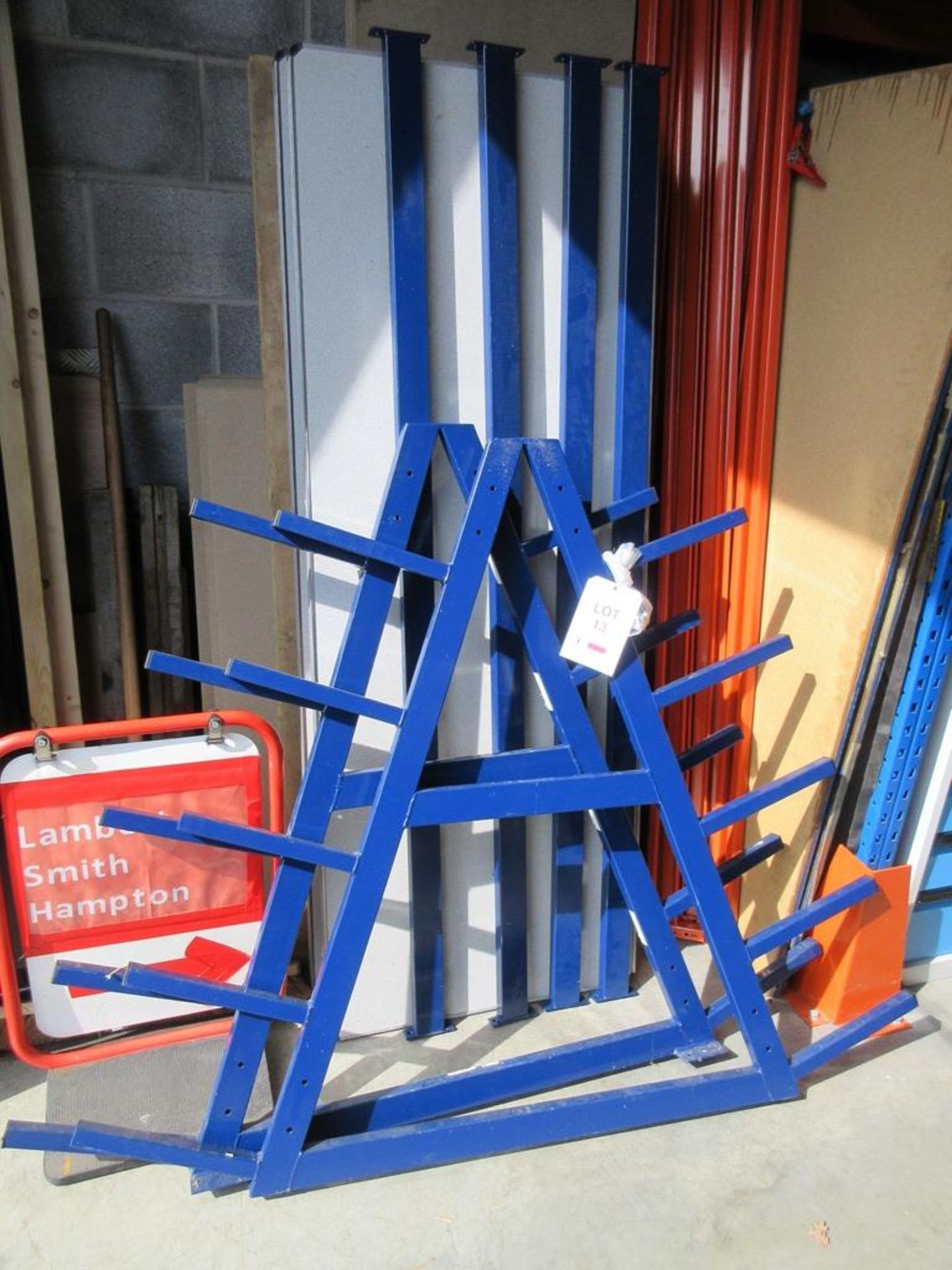 Steel Bar Storage Rack