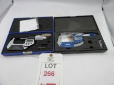 Two Digital micrometers 25mm to 50mm