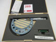 Mitutoyo 2-3"Blade micrometer