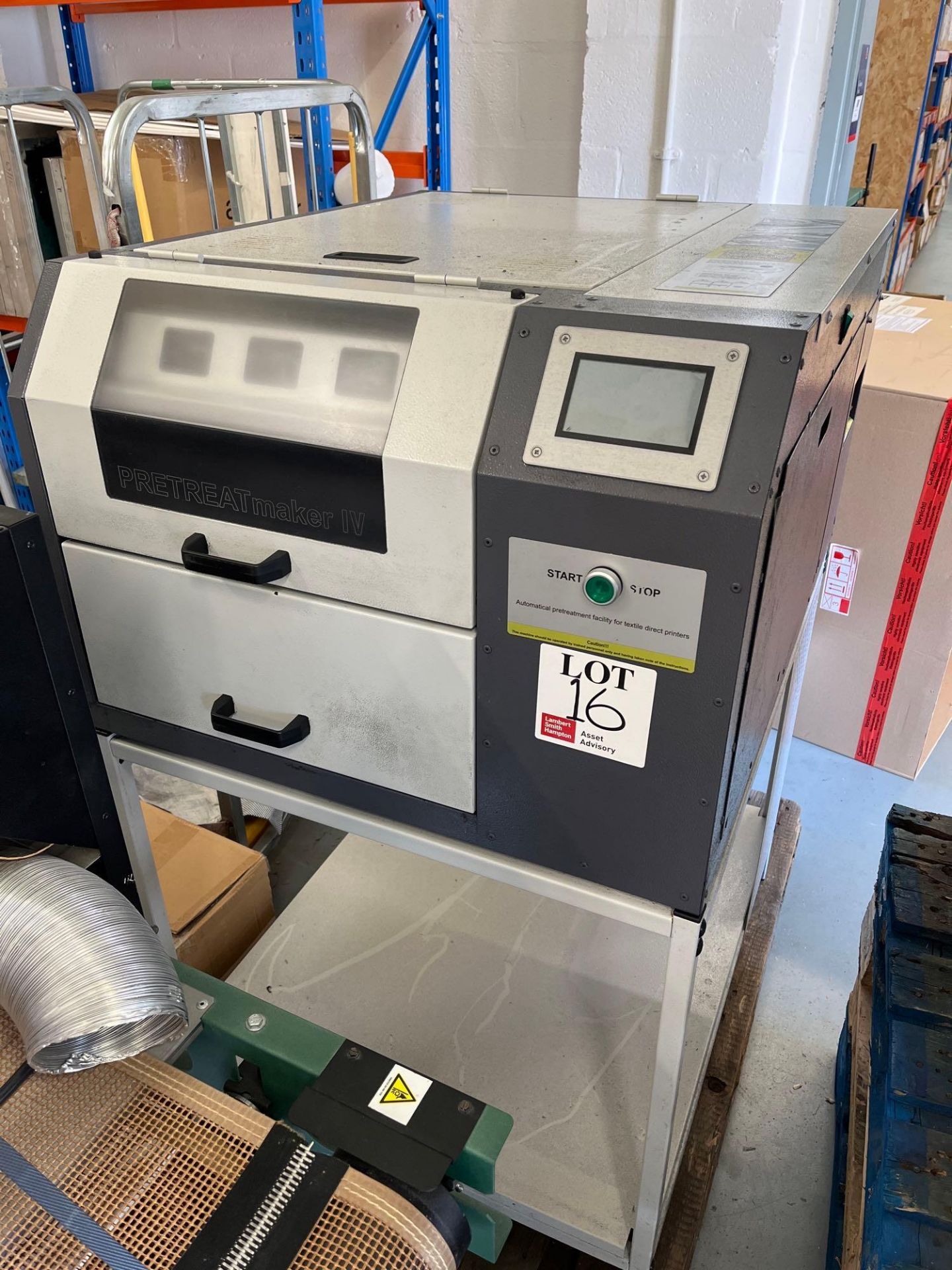 Schulze Pretreat Maker IV pretreatment machine, serial number 895246 (2019)