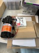 Seaflo model SFDP1-016-100-34 Pretreat Maker water pressure pump, serial number P5176 (boxed)