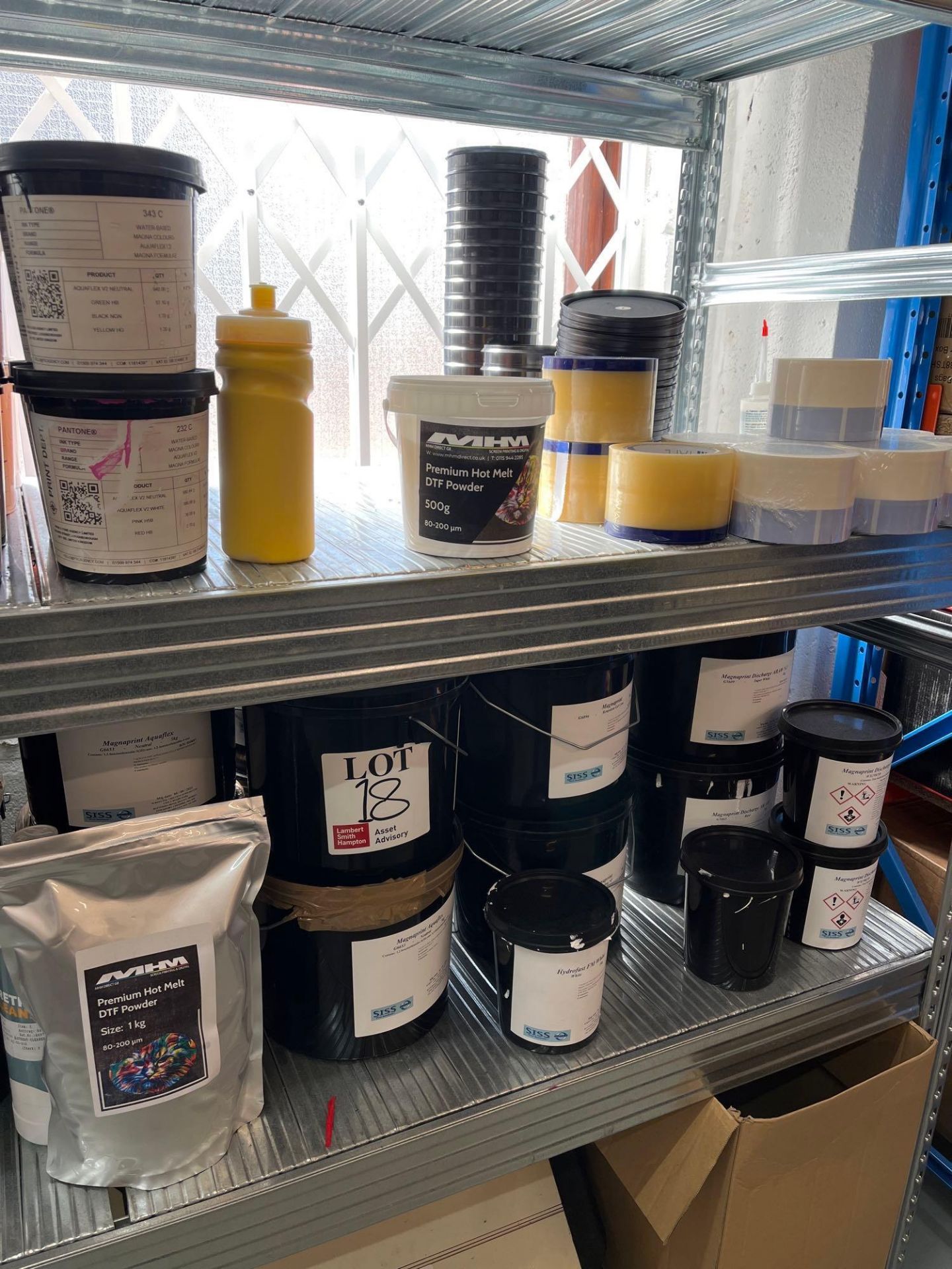 A quantity of printing and packaging consumables, as lotted and detailed within images provided - Image 7 of 11