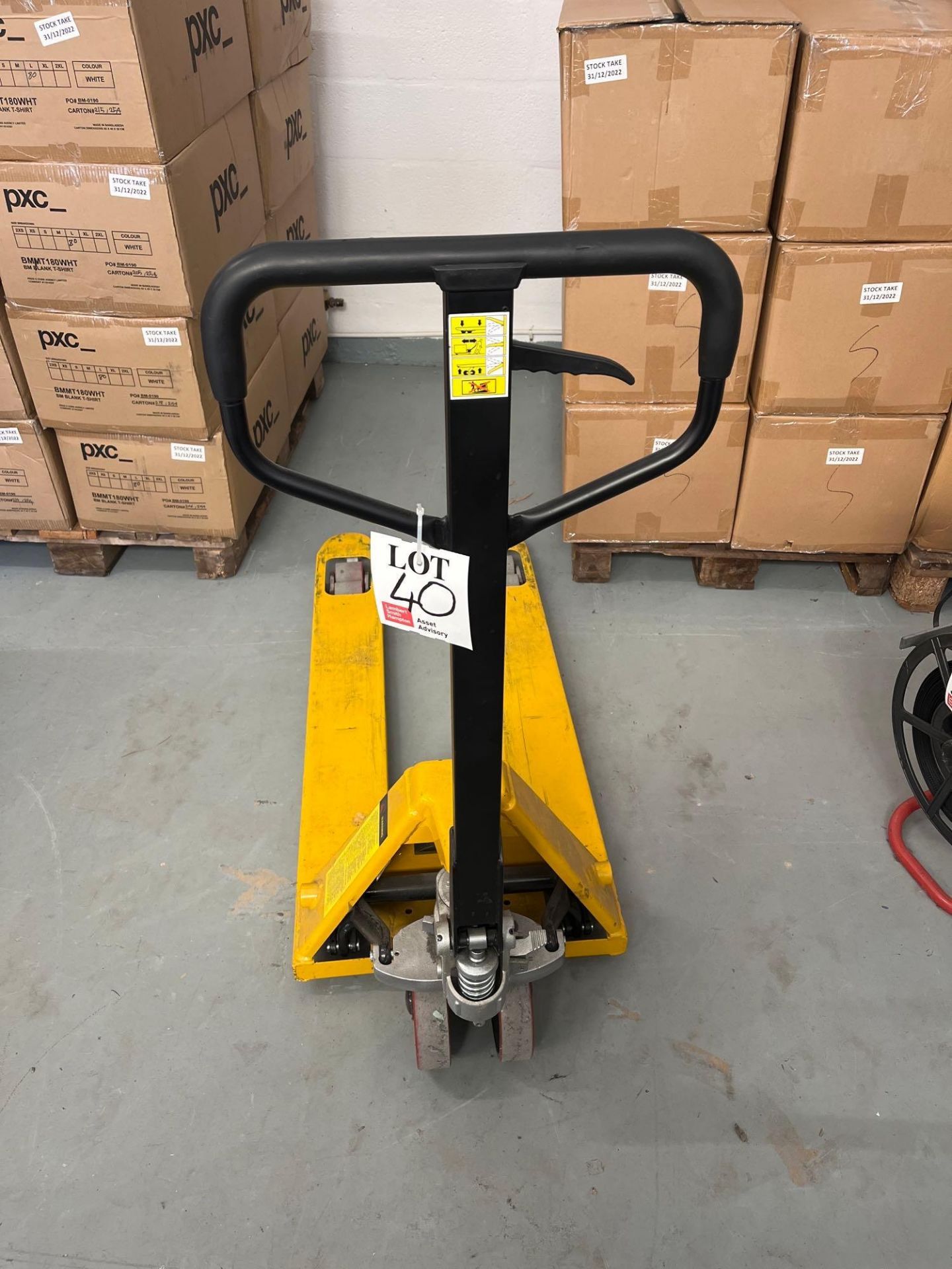 2500 KG manual pallet truck