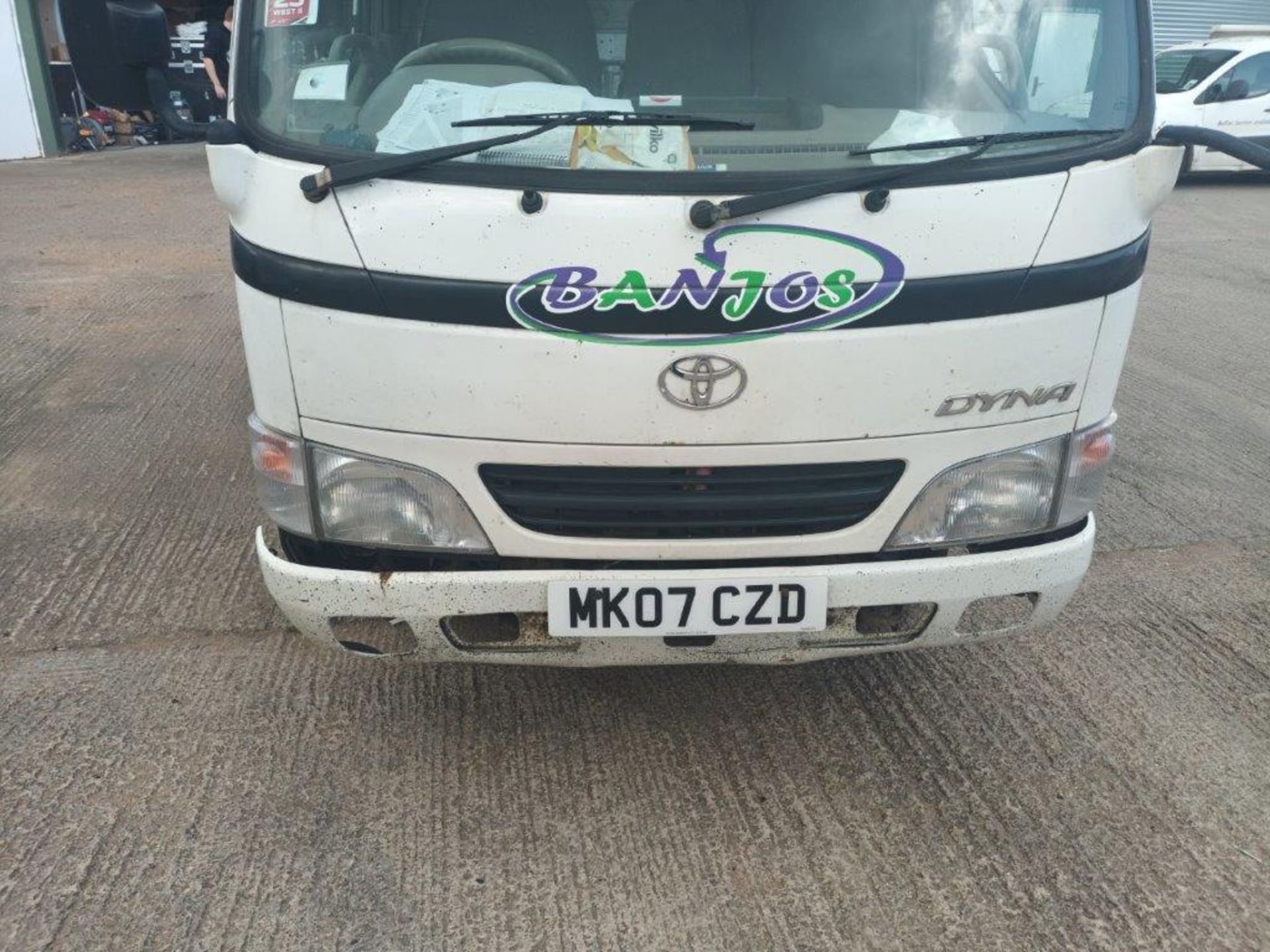 Toyota Dyna 300 D-4D SWB Spec fitted Jiffy cab sandwich catering van, registration plate MK07CZD - Image 2 of 12