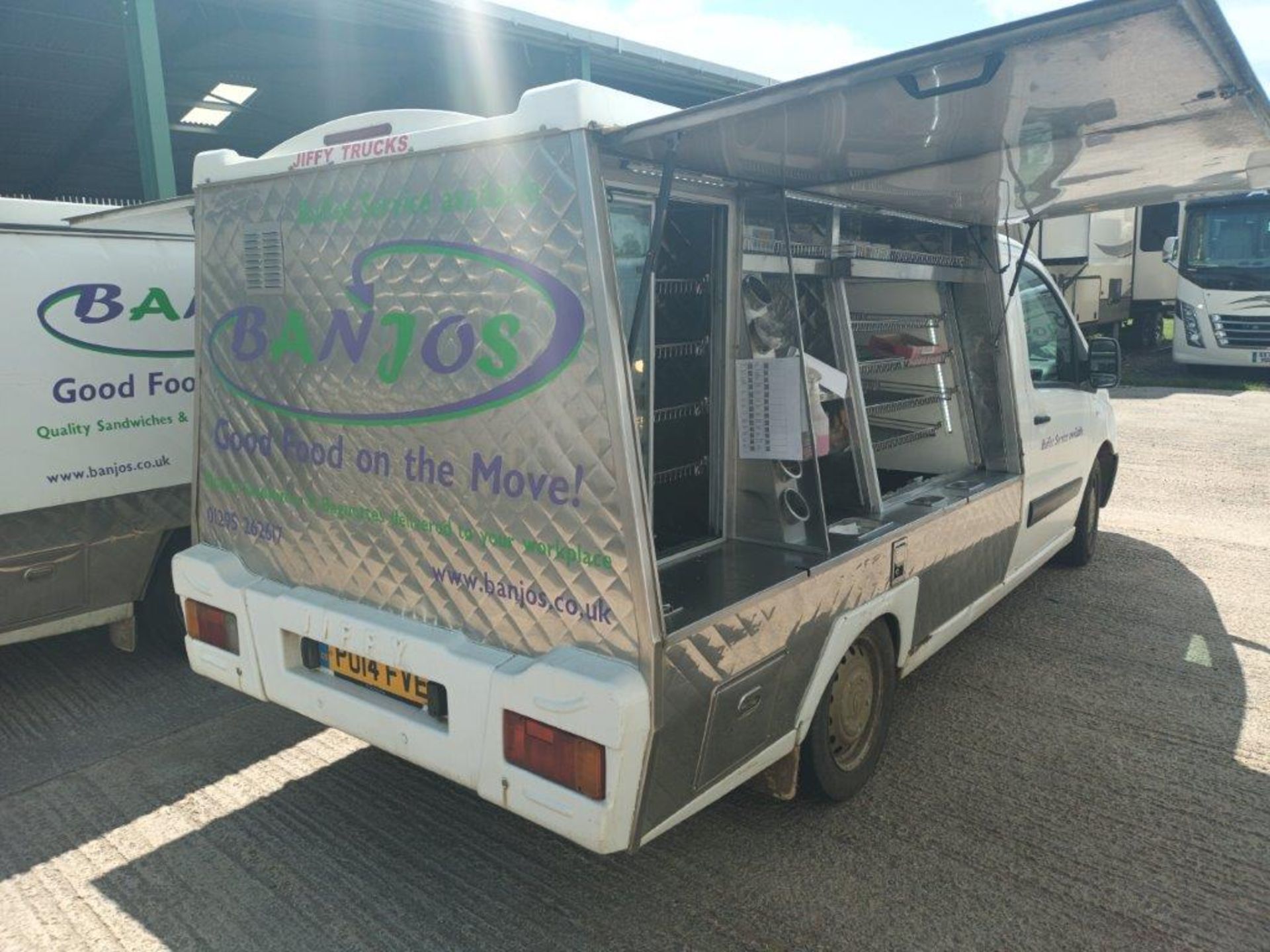 Citroen Dispatch 1200 L2 HDI Jiffy cab sandwich catering van, registration plate PO14FVE, - Image 4 of 13