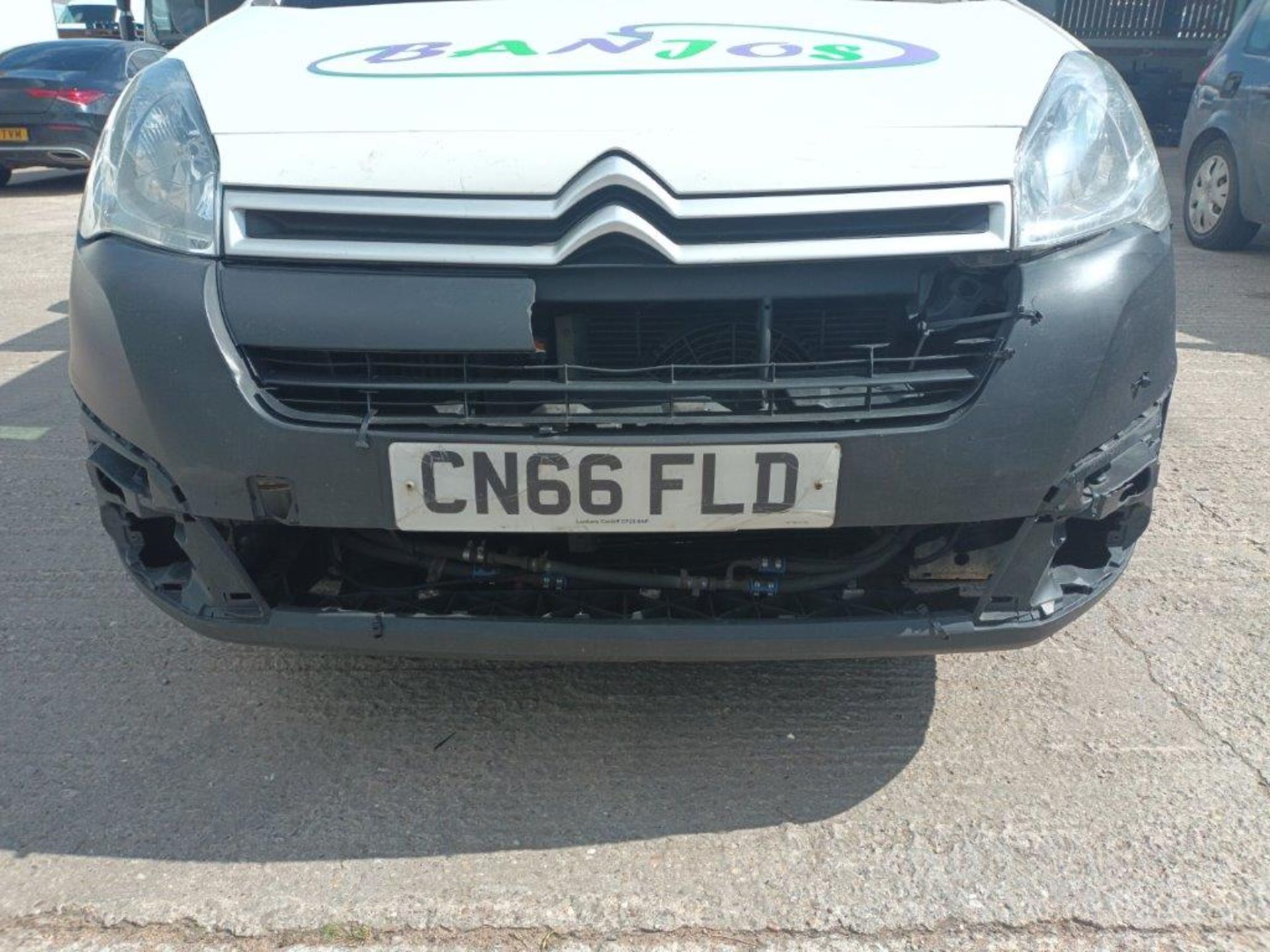 Citroen Berlingo 1000 X BLUEHDI Jiffy cab sandwich catering van, registration plate CN66FLD, - Image 5 of 12