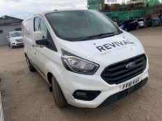 Ford Transit Custom Trend 280 L1 diesel FWD - 2.0 EcoBlue 130ps low roof panel van, registration FV1