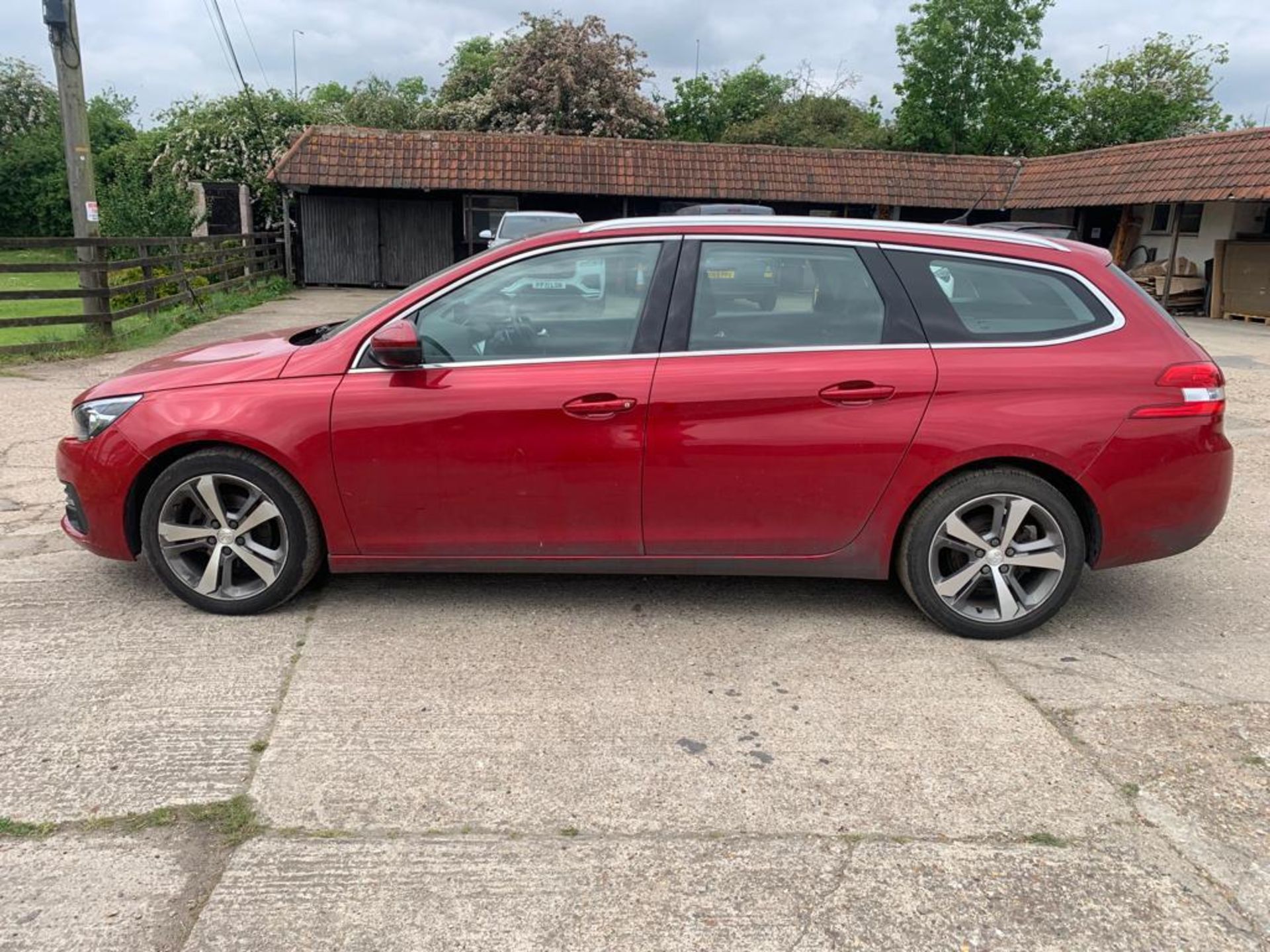 Peugeot 308 SW estate car, registration number KS20TVT, first registered 30th July 2020 with 55,000 - Image 5 of 14