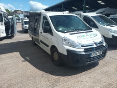 Citroen Dispatch 1200 L2 HDI Jiffy cab sandwich catering van, registration plate PO14FVE,