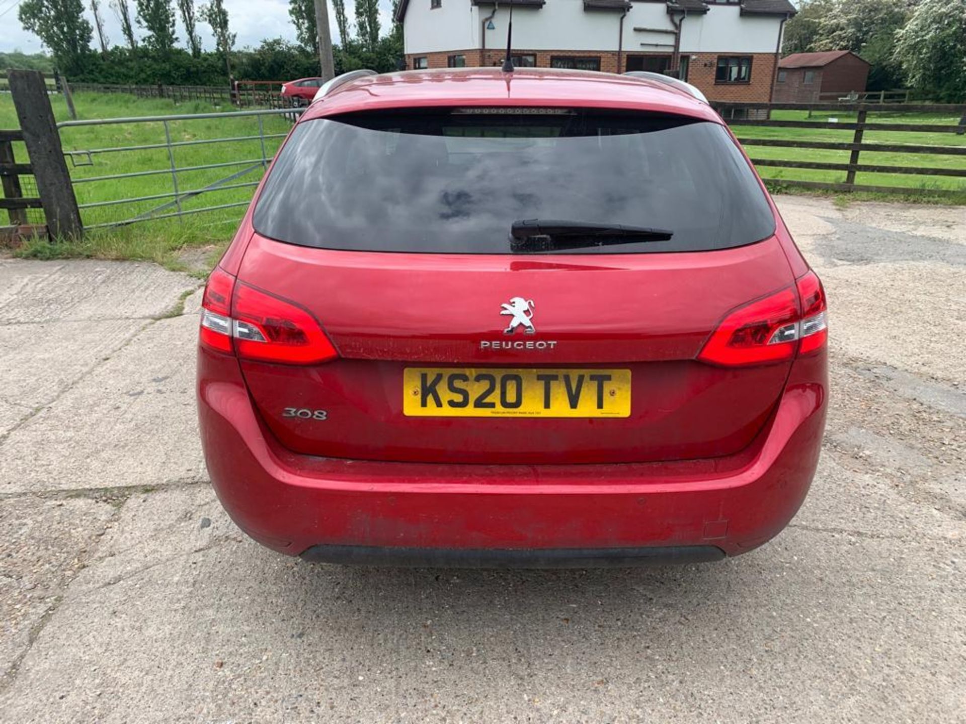 Peugeot 308 SW estate car, registration number KS20TVT, first registered 30th July 2020 with 55,000 - Image 3 of 14