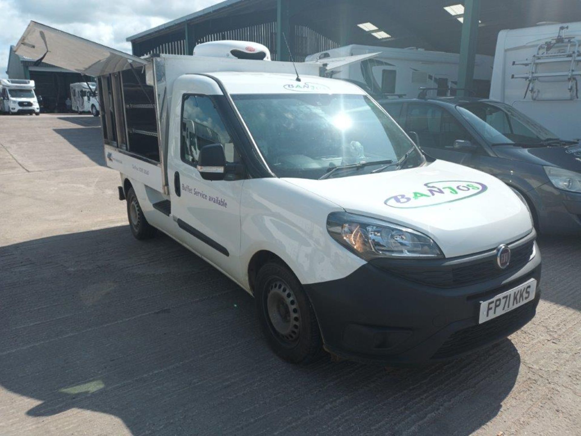 Fiat Doblo 16V MULTIJET II Optimus Primo Maxi insulated and refrigerated sandwich catering van,