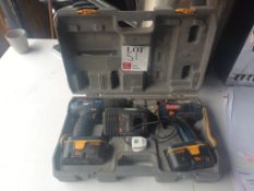 Boxed Ryobi CDC181 cordless 18v drill and Ryobi CDI-1802 cordless 18v drill (with charger)