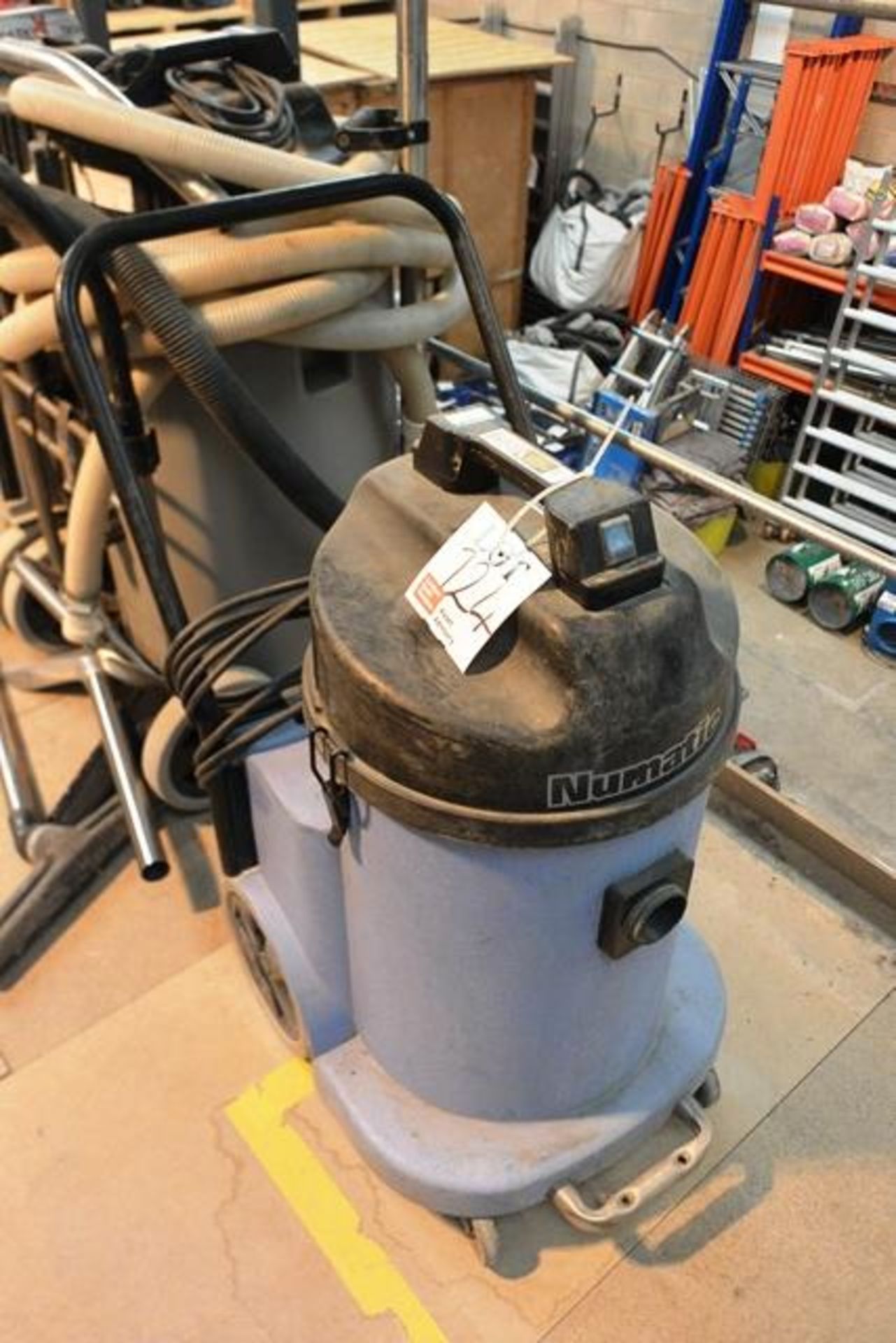 Numatic WVD 900-2 110v vacuum cleaner and Hilti VC-40-UM 110v vacuum