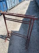 Two builders trestles