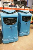 Four Dri-Eaz LGR 1800 dehumidifier