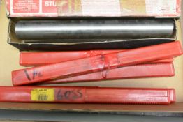 Silver steel rods (various sizes) (Please note, This lot must be collected on Monday 17th or Tuesday