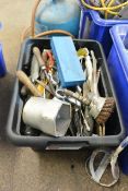 Box of tooling and equipment (Please note, This lot must be collected on Monday 17th or Tuesday 18th