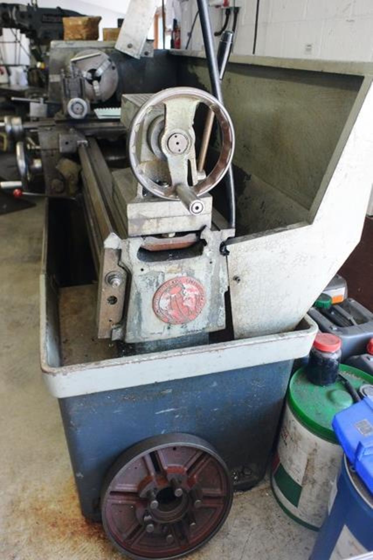 Colchester Triumph 2000 gap bed lathe, 14" x 50" 3 jaw chuck, face plate, Quick change toolpost 16 - Bild 3 aus 9