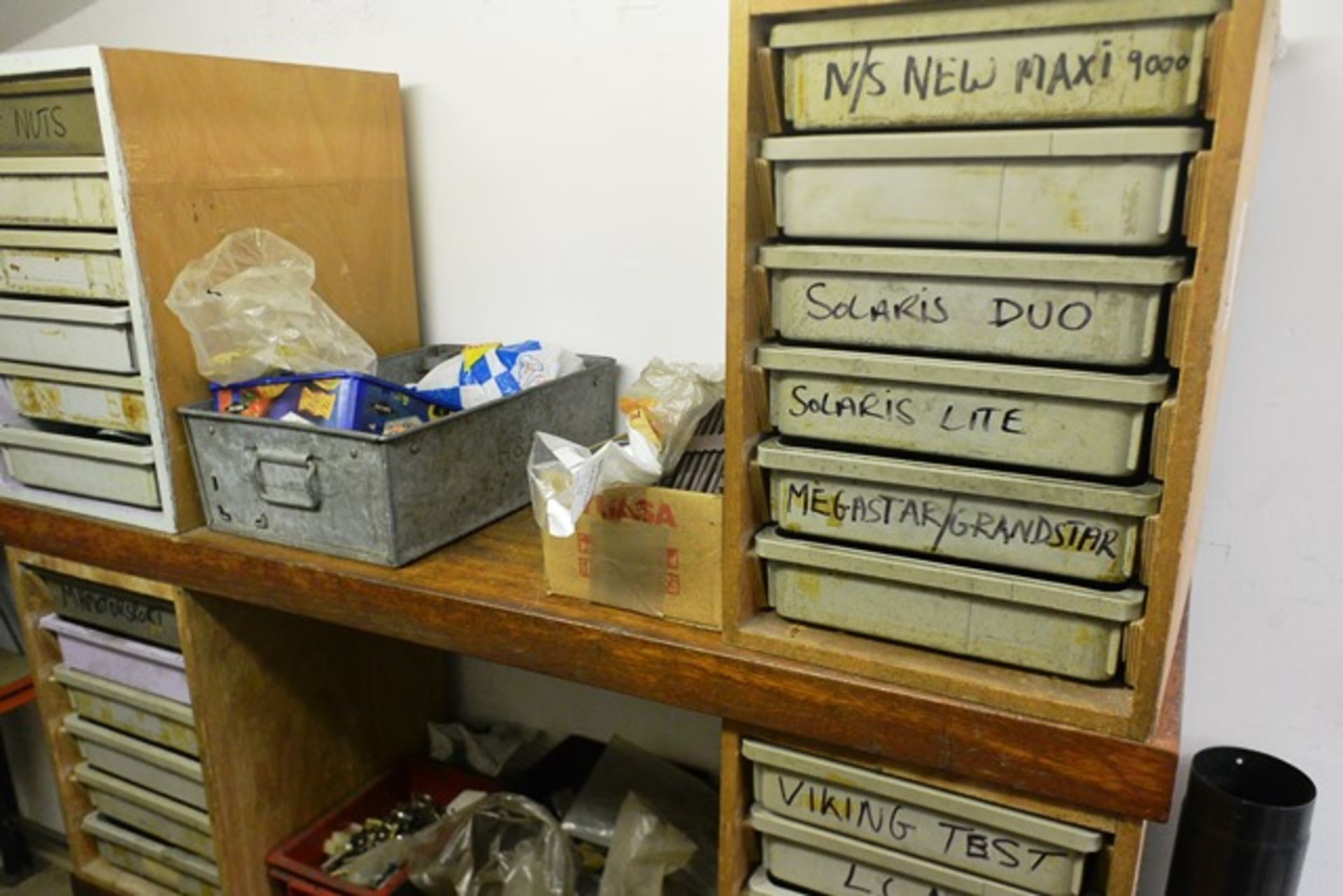Remaining loose contents of storage room to inc: two bays of stores racking, - Image 4 of 7