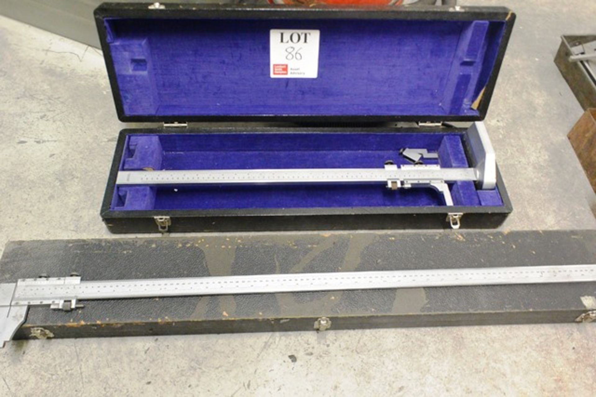 Moore and Wright height gauge and internal micrometer (Please note, This lot must be collected on