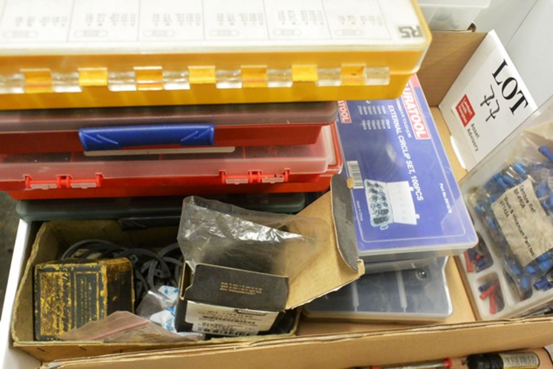 Contents of one box to include springs, heat shrink, crimp terminals, circlips (Please note, This