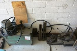 Duplomatic TA80 hydraulic tracer attachment, serial no. CTR01/7/3 (Please note, This lot must be