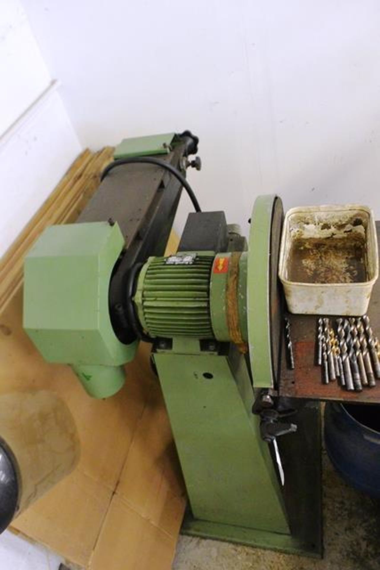 Marpol 343 swivel and orbital belt and disc sander serial no. 08230004 (3 phase - plugged) (Please - Image 2 of 3