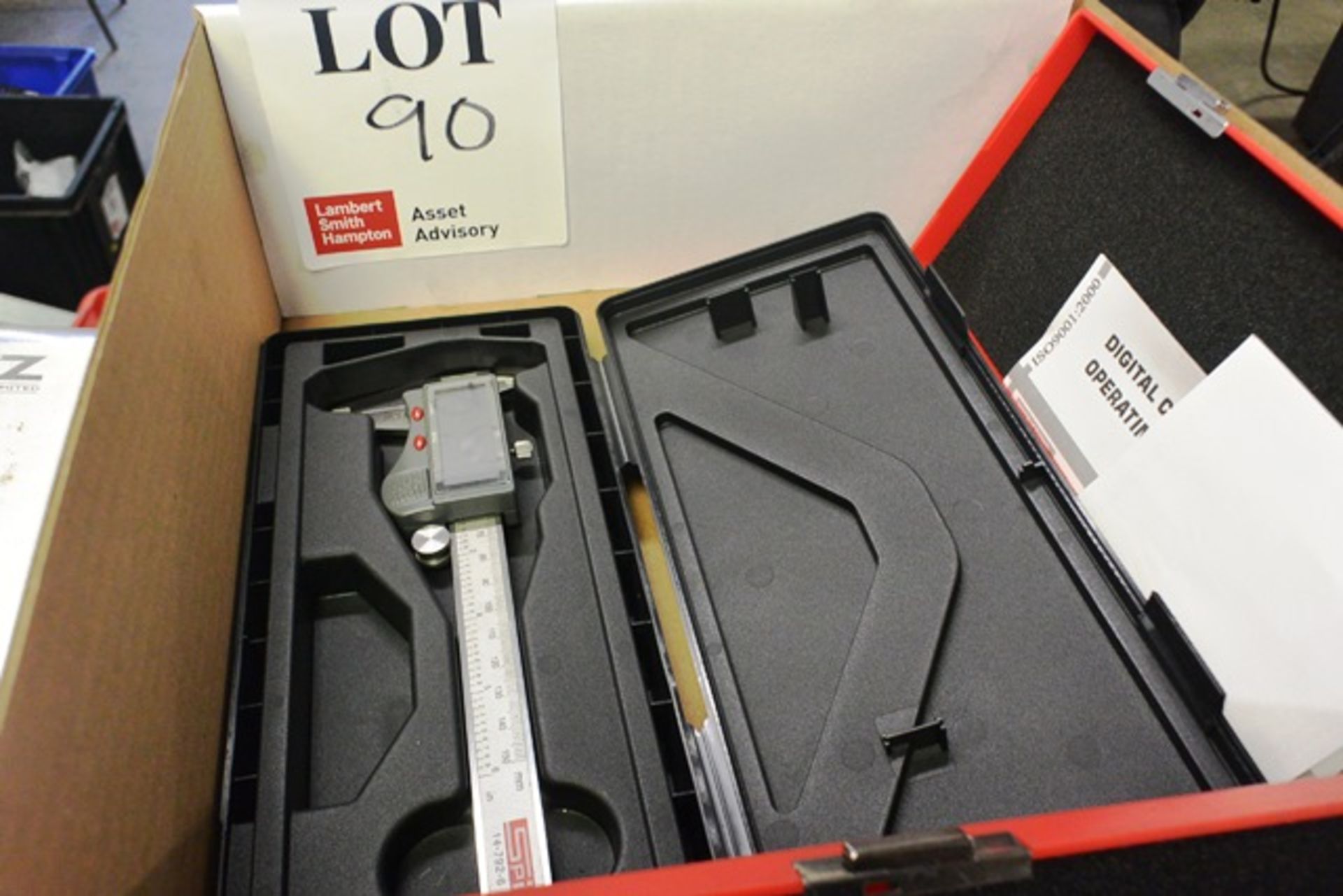 Three various Mitutoyo STP digital calipers, to include 2 x 150mm and 1 x 200mm (Please note, This