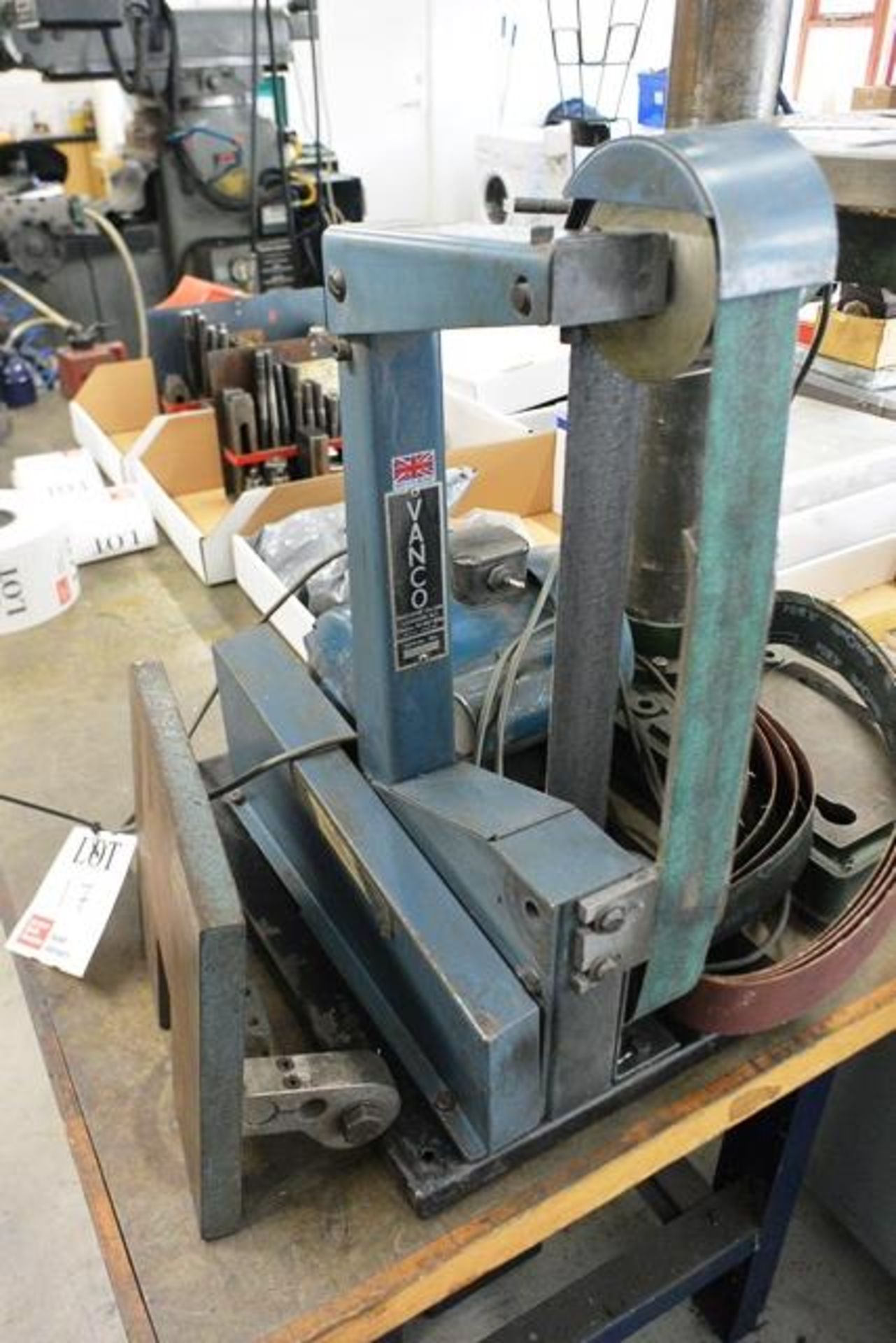 Vanco belt linisher (240v) (Please note, This lot must be collected on Monday 17th or Tuesday 18th - Image 2 of 3