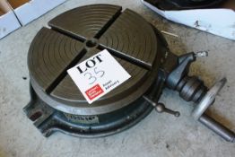 Elliot Excel 12" rotary table, serial no. 2104 57 175 (Please note, This lot must be collected on