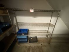 2 Metal storage racks