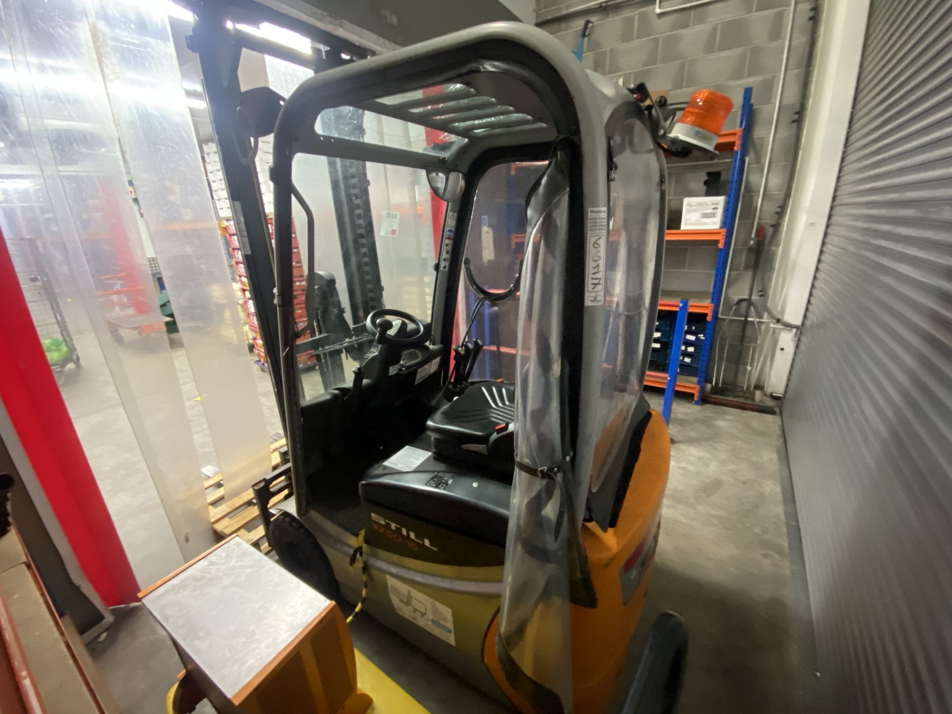 Still RX50-15 forklift, 1500kg capacity, Serial no. 515065H00121 with Still HFX battery charger, ( - Image 3 of 12